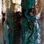 Blaue Impression