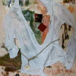 Crincle-Bluse / Collage