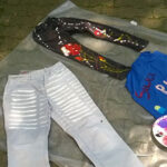 Jeans anmalen