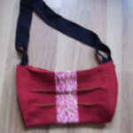 Rote Filztasche